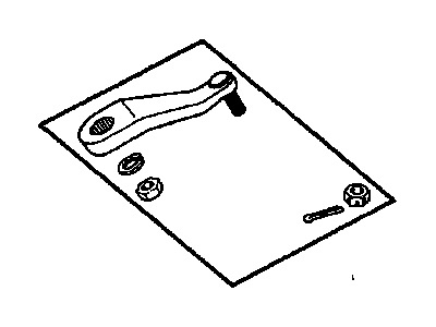 GMC 5667628 NUT,PITMAN ARM(7/8-14)(SPECIAL HEXAGON)