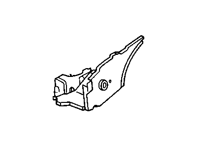 GM 10119920 Front Extension, Inner Passenger Side