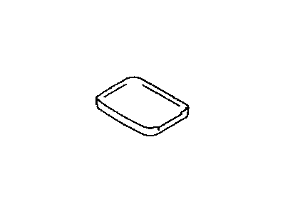 GM 94849371 Dome Lamp Lens 94849371 GM Dome Lamp Lens Illustration 1 of 1