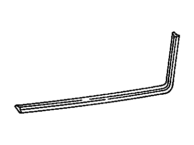 Cadillac Allante Weather Strip - 1637206