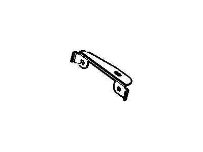Saturn 55555632 BRACKET,ECM WIRING HARNESS(WHEELHOUSE TO COOLANT PUMP)