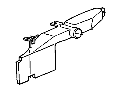 Oldsmobile 25534067 Air Inlet Duct