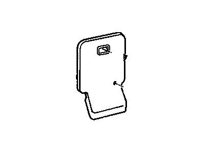 GMC 15708567 PANEL,REAR SEAT CUSHION TRIM(GRAY)