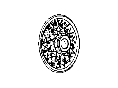Pontiac 10035766 Wheel Cover