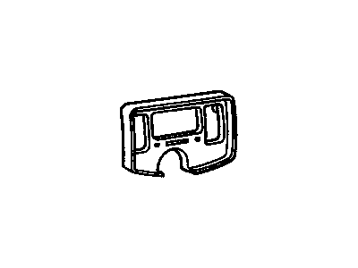 Cadillac 10232597 Trim Plate