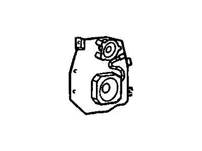 Buick 16199299 Front Driver Speaker