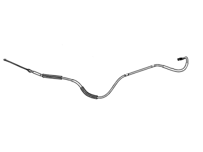 2016 GMC Yukon Parking Brake Cable - 23260455