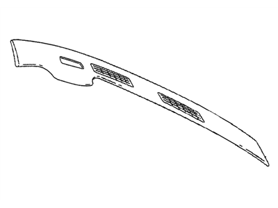 Pontiac 25619898 Defroster Panel