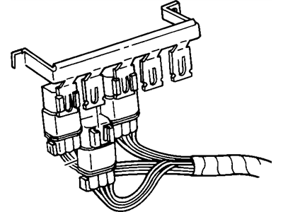 Pontiac 10194467 Relay Bracket