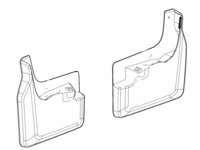 Chevy 84109903 Mud Guard