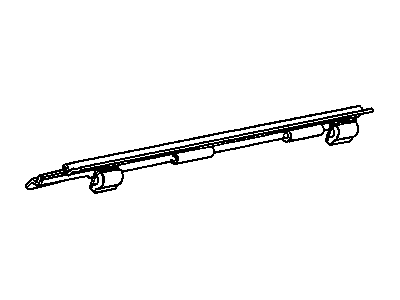 1987 Pontiac Fiero Weather Strip - 20606221