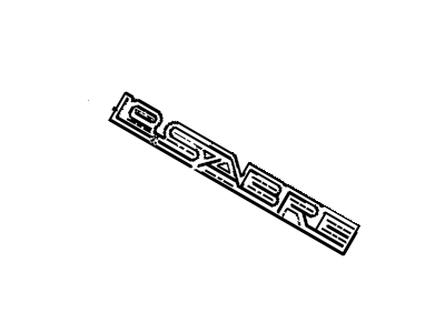 Buick 20662035 Nameplate