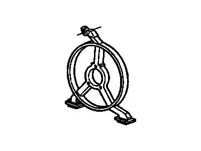 Oldsmobile Cooling Fan Bracket - 22137329