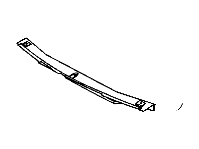 Cadillac 20738101 Upper Tie Bar