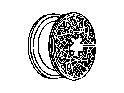 Chevy Beretta Spare Wheel - 12351641