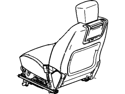 GMC 25931479 Seat Assembly