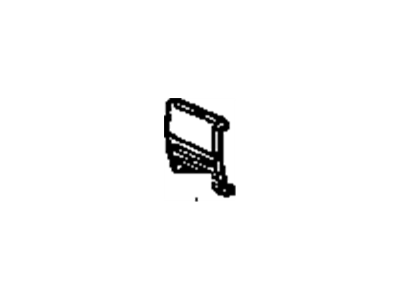 Oldsmobile 12393667 Rear Molding