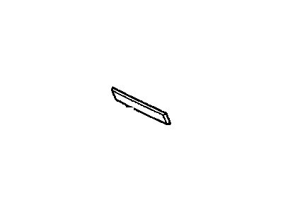 22517937 GM Frame Molding, Front Driver Side Illustration 1 of 1