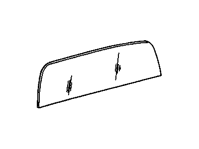 Chevy 363107 Back Glass