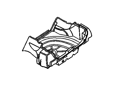 Cadillac 25653620 Trunk Trim