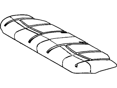 Oldsmobile Seat Cushion Pad - 16733242