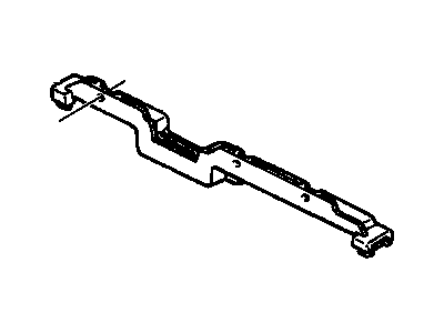 Cadillac 25704407 Mount Panel
