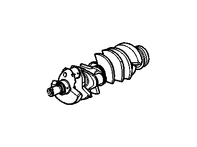 Chevy 89017574 Crankshaft
