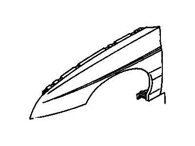 Chevy Corsica Fender - 12353172