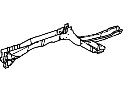 Cadillac 90493123 Rear Rail