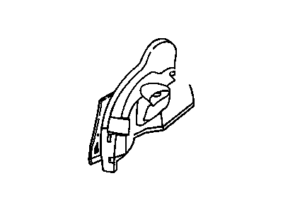 GM 22638041 Inner Wheelhouse, Rear Driver Side