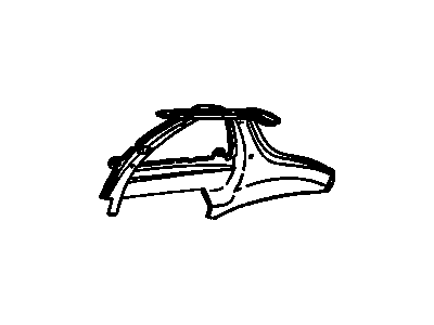 Pontiac 12365191 Inner Quarter Panel