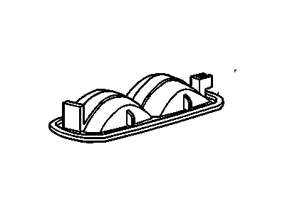 Chevy 15169482 LAMP,DOME(INCLUDES 10,12,13)(GRAPHITE)
