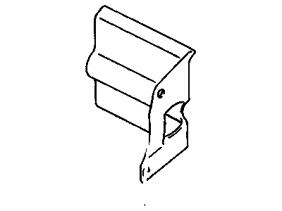 GM 96055495 Shield 96055495 GM Shield Illustration 1 of 1