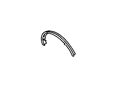 20497435 GM Molding, Driver Side Illustration 1 of 1