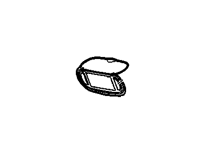 Chevy 15855081 Vanity Mirror