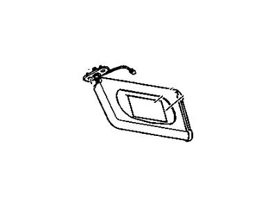 GM 25999260 Sunshade, Windshield Sunshade