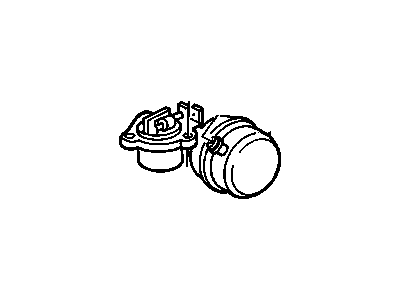 Chevy 5234780 VALVE, EXHAUST PRESSURE REGULATOR (W/ACTUATOR)