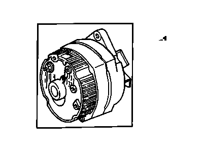 GMC G3500 Alternator - 10463423