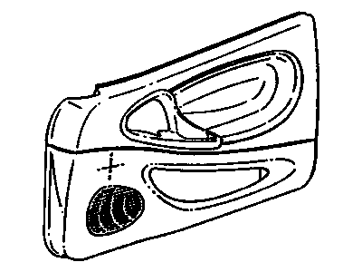 Oldsmobile 10428492 Door Trim Panel