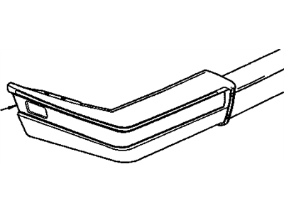 Cadillac Eldorado Bumper - 1635793