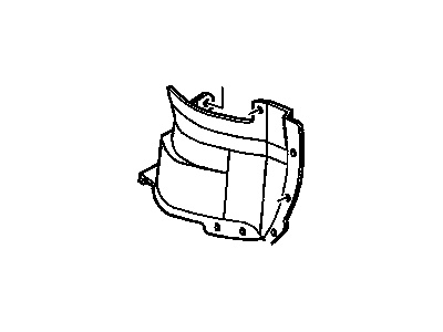 Cadillac 25685995 Side Extension