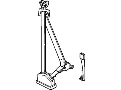 GMC R2500 Seat Belt - 15619832