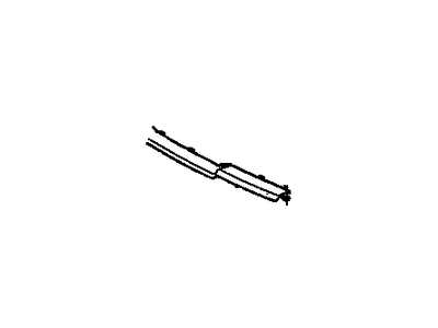 Cadillac 20726263 Impact Strip