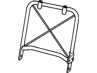 GM 12398447 Seat Frame, Front Driver Side 12398447 GM Seat Frame, Front Driver Side Illustration 1 of 1