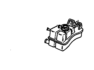 Buick Skylark Coolant Reservoir - 22538029