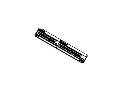 Chevy 52371806 LABEL,CNG TANK COVER WARNING