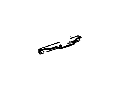 10112104 GM Sill Plate, Rear Passenger Side Illustration 1 of 1