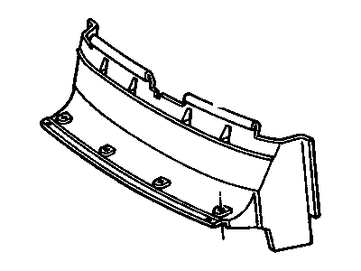 Chevy 10099469 Air Baffle