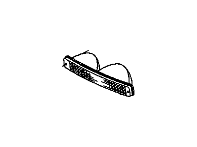 Buick 919687 Parking Lamp