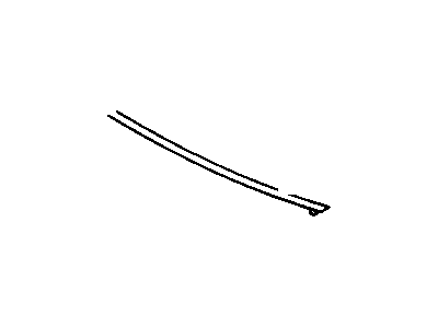 Pontiac 10133893 Rear Molding